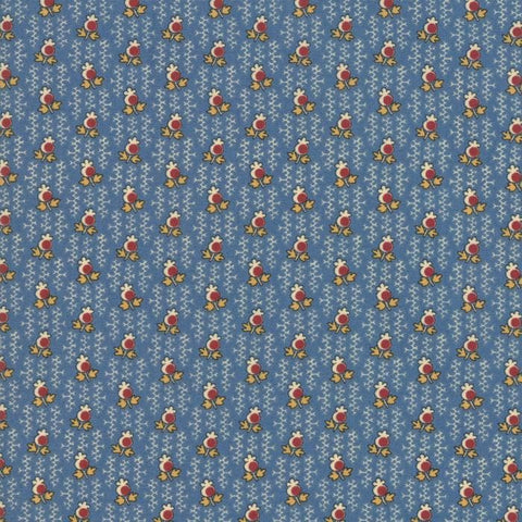 OOP Moda Nancy's Needle Betsy Chutchian Civil War Reproduction Floral Jelly Roll 2.5 Inch Strips Fabric
