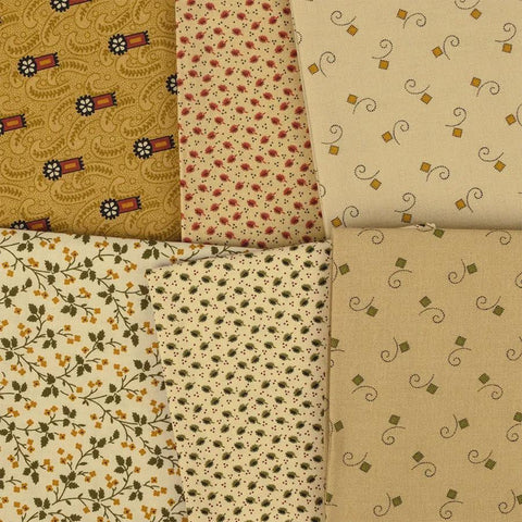 NEW Andover Jo Morton MADISON MANOR Revisited Civil War Reproduction Floral Layer Cake 10 inch Square Fabric