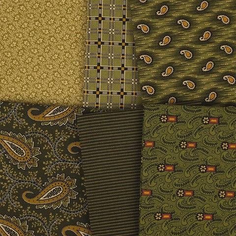 NEW Andover Jo Morton MADISON MANOR Revisited Civil War Reproduction Floral Layer Cake 10 inch Square Fabric