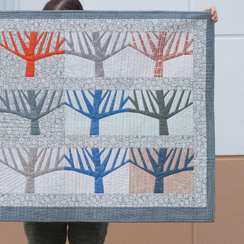 Carolyn Friedlander The Grove Foundation Paper Pieced FPP Printed Mini Quilt Pattern 32 x 46