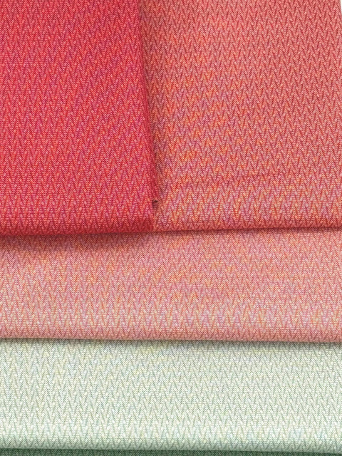 NEW Andover Garland Collection Neutral Beige Brown Green Pink Red Edyta Sitar Laundry Basket Quilts LBQ 15 Fat Quarter Fabric Bundle