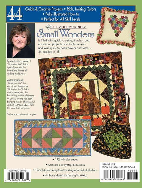 Thimbleberries Small Wonders by Lynette Jensen Quilt Book