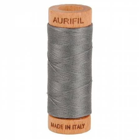 Aurifil TULA PINK Selection Mint Green Pink Purple Gray Grey 80 Weight wt Cotton 300y 274m Mako Thread Set of 4 Spools 2835 2479 2520 5004