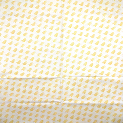 OOP Moda Sanctuary 3 Sisters White Yellow Shirting Pattern 3858 1 Yard OOP-233