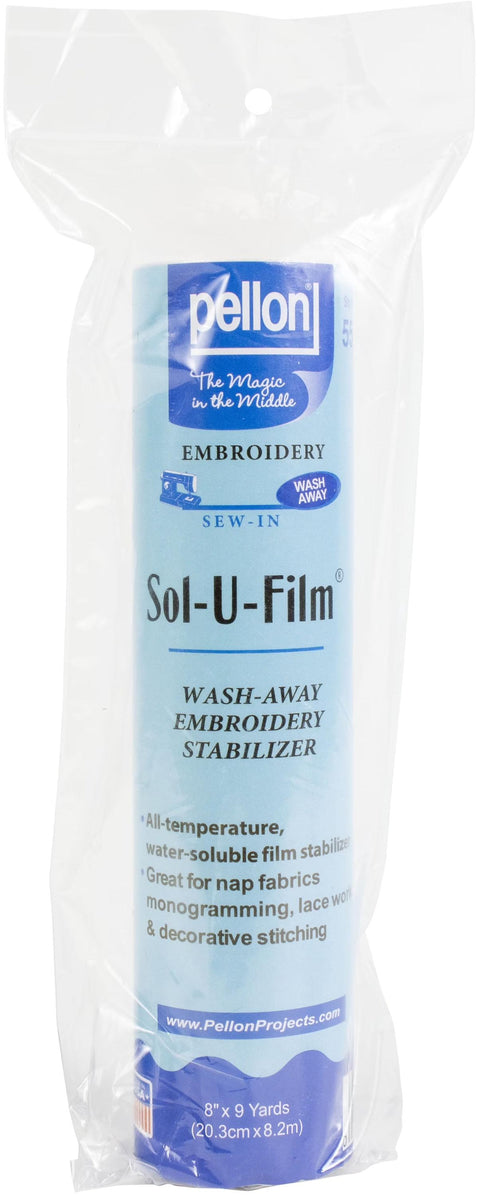 Pellon 553R Sol-U-Film Lite Sew In Stabilizer 12 Inch x 9 yard Roll