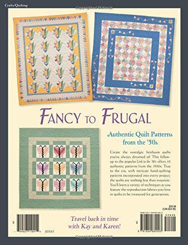 Martingale That Patchwork Place Fancy to Frugal Antique Quilt Book by Kay Connors and Karen Earlywine