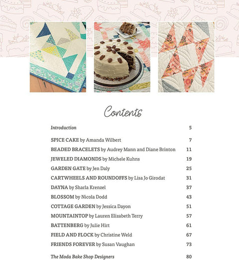 Martingale Moda Bake Shop Did Someone Say Cake? Quilt Pattern Book by Lissa Alexander