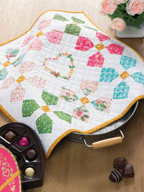 Martingale Make it Mini 13 Small Quilts with a Splash of Embroidery Book by Beverly McCullough