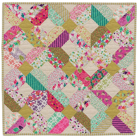 Martingale Patchwork Place Third Time's a Charm 5 Inch Square Friendly Quilt Pattern Book 1 by Barbara Groves and Mary Jacobsen