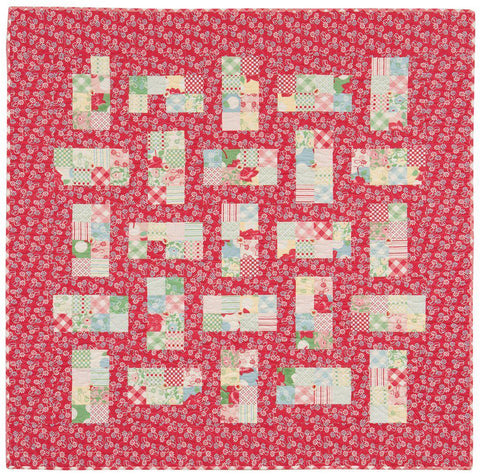 Martingale Patchwork Place Four Patch Frolic 5 and 10 Inch Square Friendly Quilt Pattern Book by Barbara Groves and Mary Jacobsen