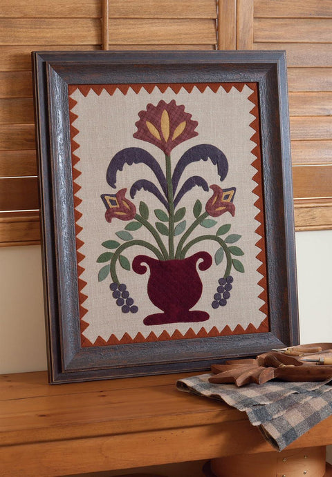 Martingale Elegant Quilts, Country Charm: Applique Designs in Cotton and Wool Pattern Book by Leonie Bateman and Deirdre Bond-Abel