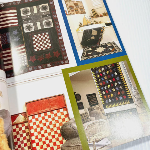 Martingale Everyday Folk Art Hooked Rugs and Quilts to Make Book by Polly Minick and Laurie Simpson
