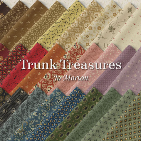 NEW Andover Jo Morton Trunk Treasures Civil War Reproduction Fabric 5 Inch Square Charm Pack