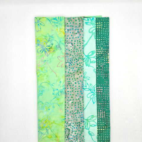 4 Batik Half Yards - A68
