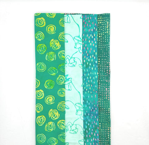 4 Batik Half Yards - A67