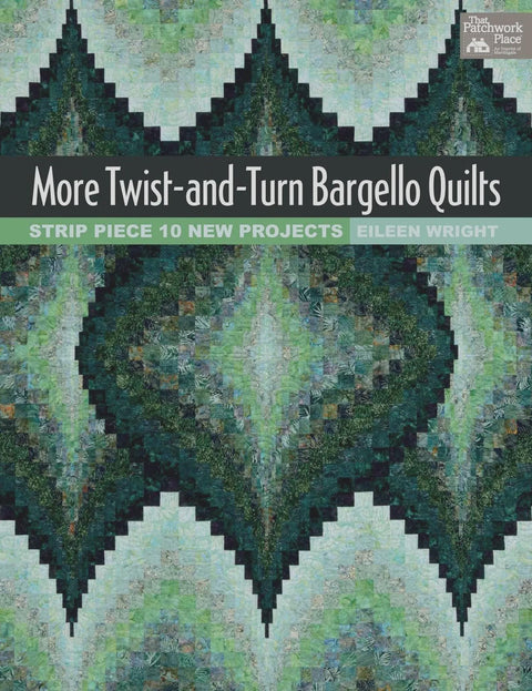 Martingale More Twist and Turn Bargello Quilts Pattern Book by Eileen Wright B1179