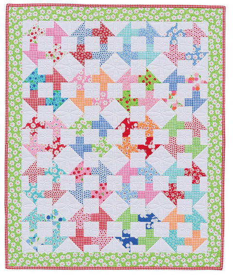 Martingale Patchwork Place Third Time's a Charm 5 Inch Square Friendly Quilt Pattern Book 1 by Barbara Groves and Mary Jacobsen