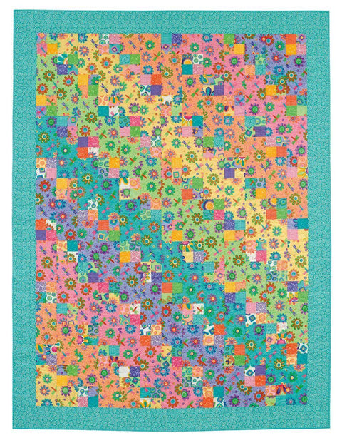 Martingale Patchwork Place Four Patch Frolic 5 and 10 Inch Square Friendly Quilt Pattern Book by Barbara Groves and Mary Jacobsen