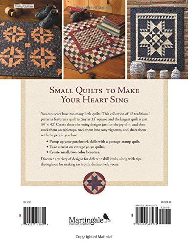 Martingale That Patchwork Place Vintage Treasures Little Quilts for Reproduction Fabrics Quilt Book by Pam Buda