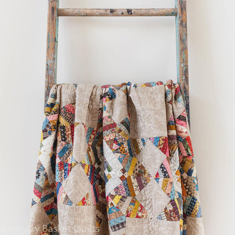 Laundry Basket Quilts LBQ Trail Mix LBQ-0538-P Printed Quilt Pattern 88 x 88