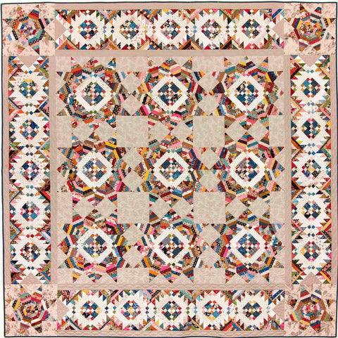 Laundry Basket Quilts LBQ Trail Mix LBQ-0538-P Printed Quilt Pattern 88 x 88