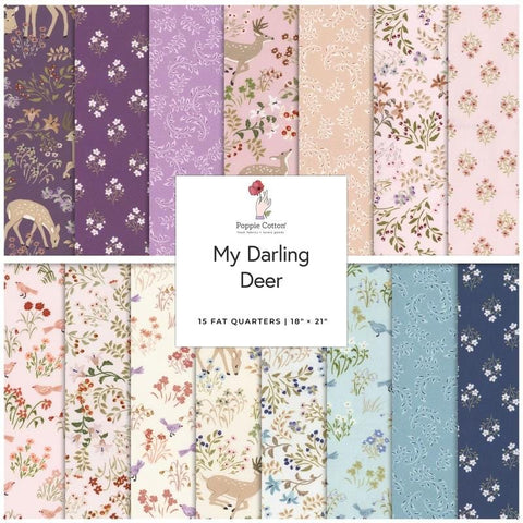 My Darling Deer 15 Fat Quarters Bundle