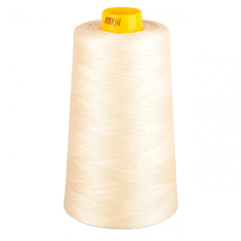 AURIFIL FORTY3 Cone 2000 Light Sand Egyptian Mako Cotton 40 40/3 Weight Wt Triple Ply 3000 Meters 3280 Yards Quilt Cotton Quilting Thread