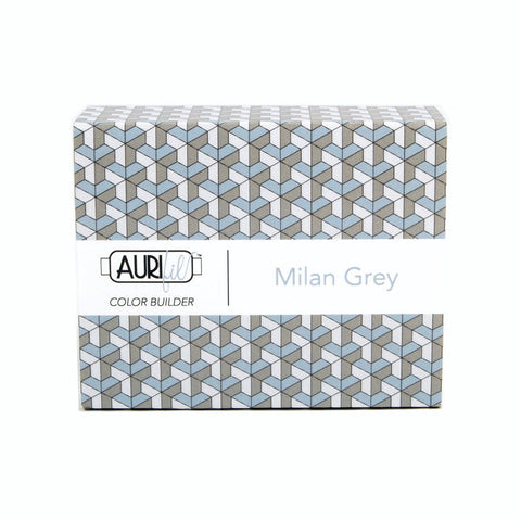 Aurifil MILAN Color Builder Mako Cotton 50 Weight Wt Large Spool Grey Gray Dove Quilting Thread Set of 3 2600 2610 5004