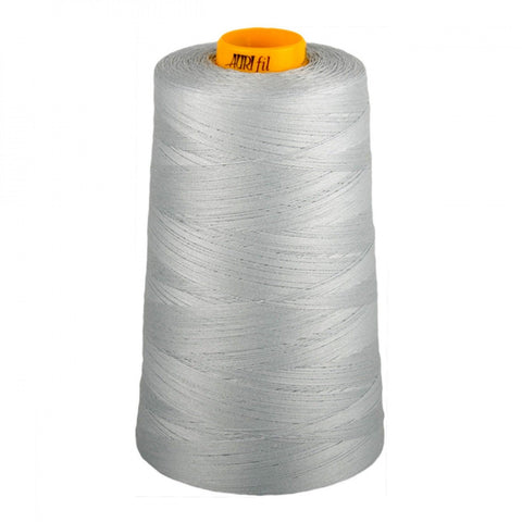 AURIFIL FORTY3 Cone 2600 Dove Grey Gray Egyptian Mako Cotton 40 40/3 Weight Wt Triple Ply 3000 Meters 3280 Yards Quilt Quilting Thread