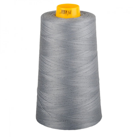 AURIFIL FORTY3 Cone 2605 Grey Gray Egyptian Mako Cotton 40 40/3 Weight Wt Triple Ply 3000 Meters 3280 Yards Quilt Quilting Thread