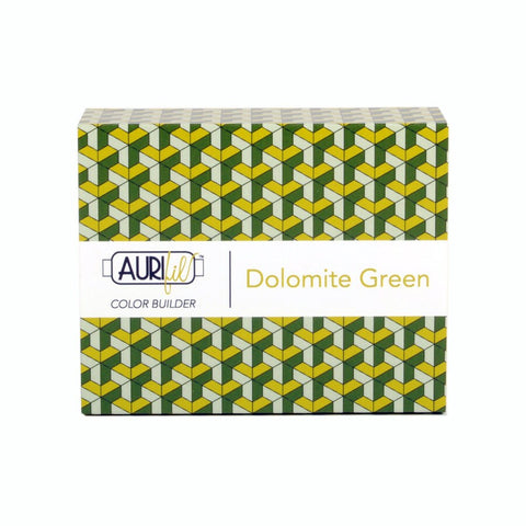 Aurifil DOLOMITE Color Builder Mako Cotton 50 Weight Wt Large Spool Green Grass Quilting Thread Set of 3 2908 1147 2890