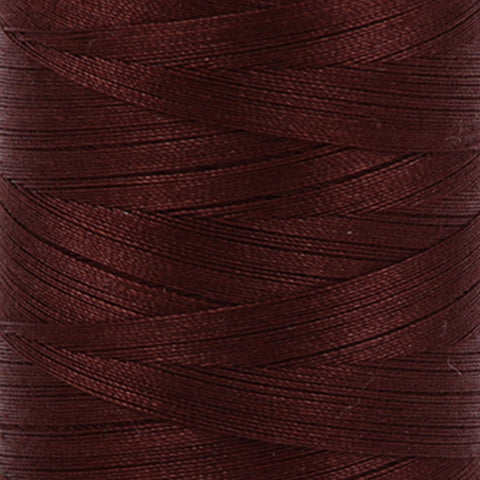 AURIFIL 2360 Chocolate Warm Brown MAKO 28 Weight Wt 750m 820y Spool Quilt Cotton Quilting Thread