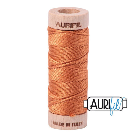AURIFIL Floss Aurifloss 5009 Medium Orange MAKO 6 Strand 18 yards Embroidery Cotton Thread Spool