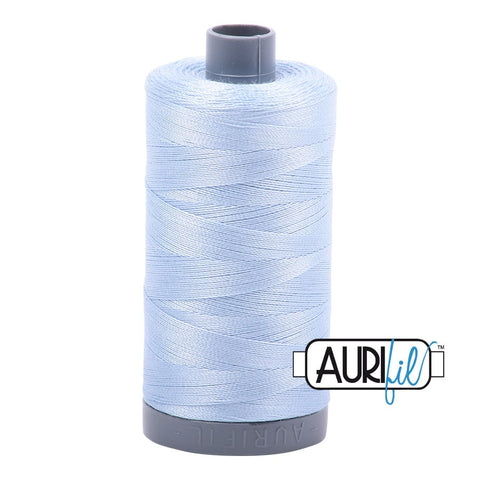 AURIFIL 2710 Light Robins Egg Blue Mako 28 Weight Wt 750m 820y Spool Quilt Cotton Quilting Thread