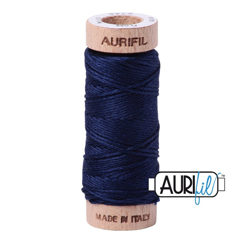 AURIFIL Floss Aurifloss 2745 Midnight Blue MAKO 6 Strand 18 yards Embroidery Cotton Thread Spool