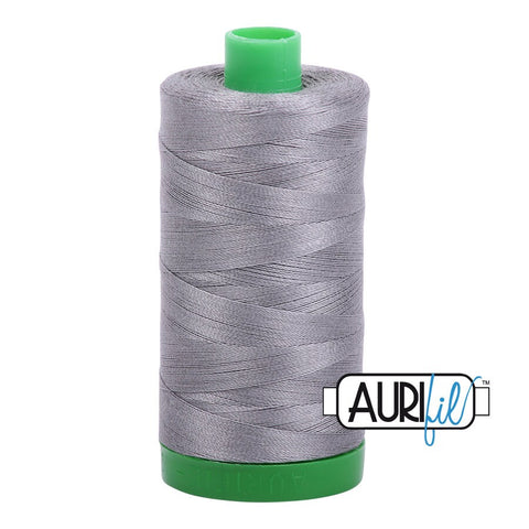 AURIFIL 2625 Arctic Ice MAKO 40 Weight Wt 1000m 1094y Spool Quilt Cotton Quilting Thread