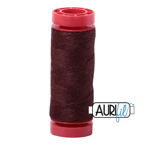 Aurifil LANA WOOL 8360 Chocolate Brown 12 Weight Wt 50 Meters 54 Yards Spool Quilt Wool Quilting Thread