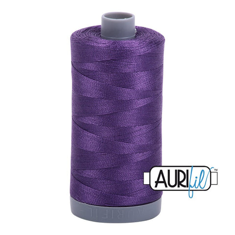 AURIFIL 4225 Eggplant Purple MAKO 28 Weight Wt 750m 820y Spool Quilt Cotton Quilting Thread