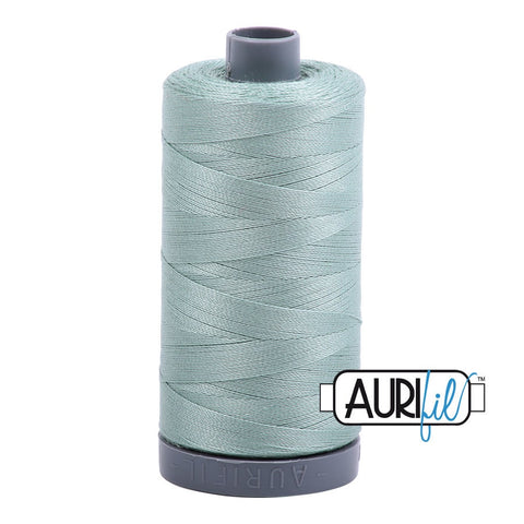 AURIFIL 2845 Light Juniper MAKO 28 Weight Wt 750m 820y Spool Quilt Cotton Quilting Thread
