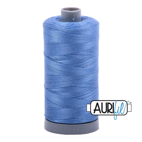 AURIFIL 1128 Blue Violet MAKO 28 Weight Wt 750m 820y Spool Quilt Cotton Quilting Thread