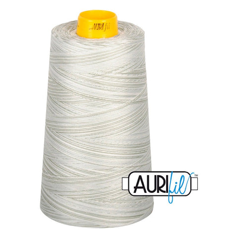 AURIFIL FORTY3 Cone Variegated 4060 Silver Moon Egyptian Mako Cotton 40 40/3 Weight Wt 3000 M 3280 Yards Quilt Quilting Thread
