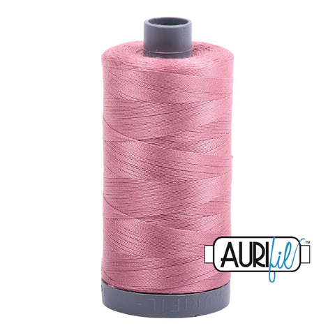 AURIFIL 2445 Victorian Rose MAKO 28 Weight Wt 750m 820y Spool Quilt Cotton Quilting Thread
