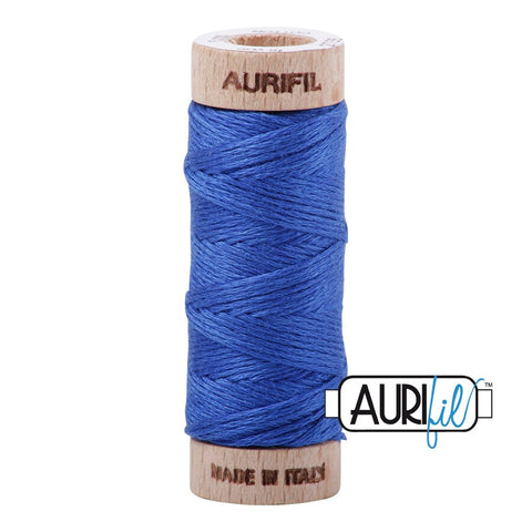 AURIFIL Floss Aurifloss 2735 Medium Blue MAKO 6 Strand 18 yards Embroidery Cotton Thread Spool