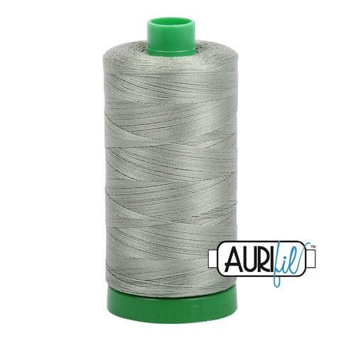 AURIFIL 5019 Military Green Camo MAKO 40 Weight Wt 1000m 1094y Spool Quilt Cotton Quilting Thread