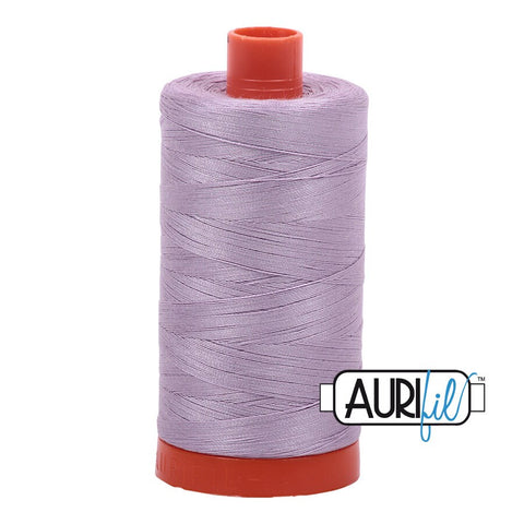 AURIFIL 2562 Lilac Light Purple MAKO 50 Weight Wt 1300m 1422y Spool Quilt Cotton Quilting Thread