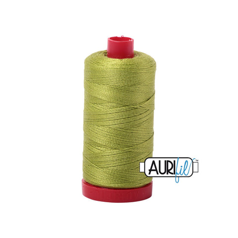 AURIFIL 1231 Spring Green MAKO 12 Weight Wt 350M 356Yd Spool Quilt Cotton Quilting Thread