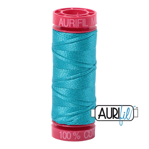 AURIFIL CRATER LAKE Oregon Color Builder Blue Aqua Teal 12 Weight Wt 50m 54y Spool Hand Quilt Cotton Quilting Thread Set of 3 2810 4654 4093