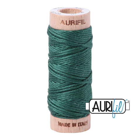 AURIFIL Floss Aurifloss 4129 Turf Green MAKO 6 Strand 18 yards Embroidery Cotton Thread Spool