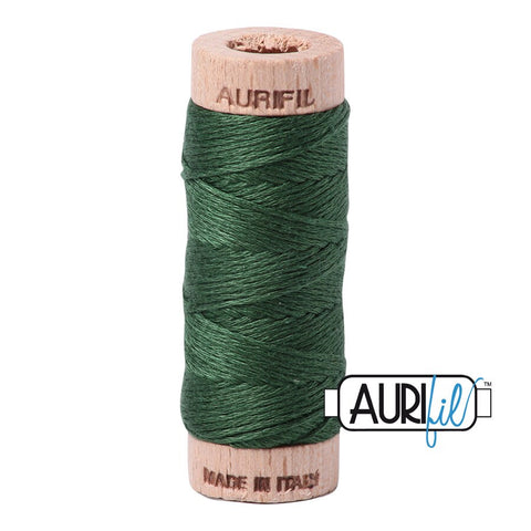 AURIFIL Floss Aurifloss 2892 Pine Green MAKO 6 Strand 18 yards Embroidery Cotton Thread Spool