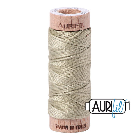 AURIFIL Floss Aurifloss 5020 Light Military Green Camo MAKO 6 Strand 18 yards Embroidery Cotton Thread Spool